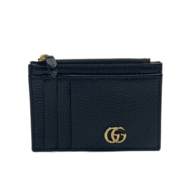 Gucci Passport Wallet Card Leather Accessory Black